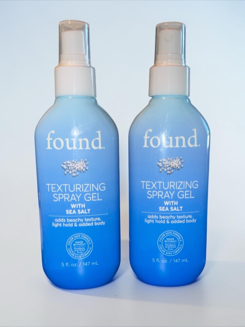 Bundle of 2 Found Texturizing Spray Gel With Sea Salt